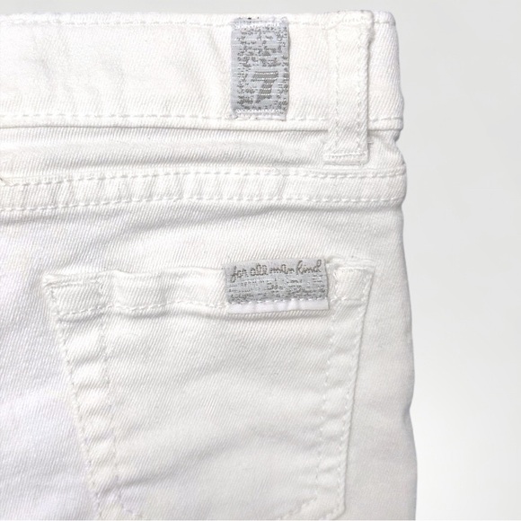 7 For All Mankind White Denim Pants & Harper Canyon Ruffle Top – 4T Outfit - Picture 5 of 5